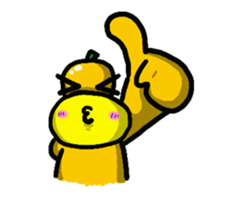 Orange baby (2) sticker #15895875