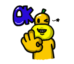 Orange baby (2) sticker #15895878