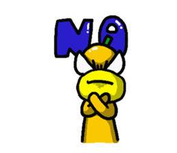 Orange baby (2) sticker #15895879