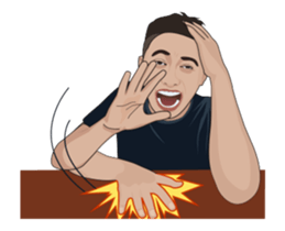 Absurd Guy Animated sticker #15896002