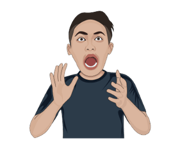 Absurd Guy Animated sticker #15896006