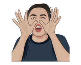 Absurd Guy Animated sticker #15896021