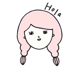 Spanish by ennui girls sticker #15896322