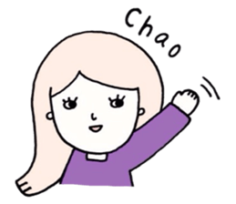 Spanish by ennui girls sticker #15896326