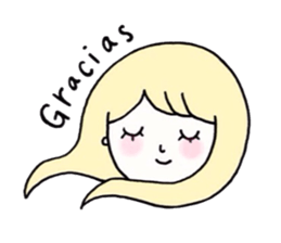 Spanish by ennui girls sticker #15896329