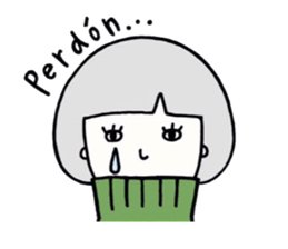 Spanish by ennui girls sticker #15896331