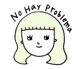 Spanish by ennui girls sticker #15896333