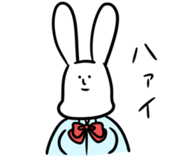 highschool girl "Rabbits" sticker #15896384