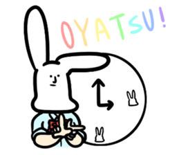 highschool girl "Rabbits" sticker #15896390