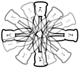 highschool girl "Rabbits" sticker #15896408