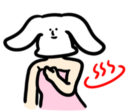 highschool girl "Rabbits" sticker #15896411