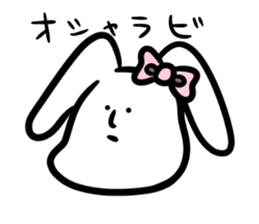 highschool girl "Rabbits" sticker #15896414