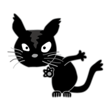 Costume change of cats sticker #15897165