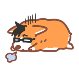 Editor Corgi sticker #15897368