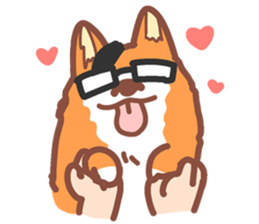 Editor Corgi sticker #15897378