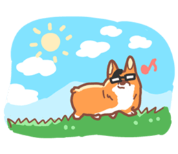 Editor Corgi sticker #15897379