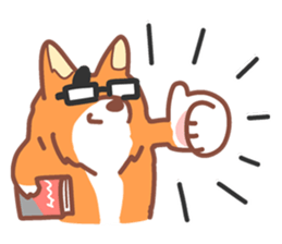 Editor Corgi sticker #15897393