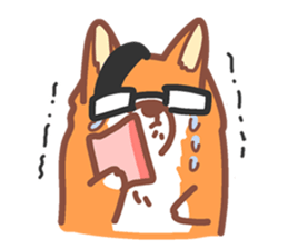 Editor Corgi sticker #15897396