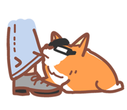 Editor Corgi sticker #15897397