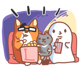 Editor Corgi sticker #15897398