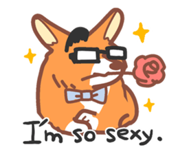Editor Corgi sticker #15897399