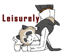 Mr. Raccoon sticker #15897403