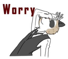 Mr. Raccoon sticker #15897407