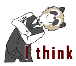 Mr. Raccoon sticker #15897409