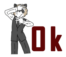 Mr. Raccoon sticker #15897422