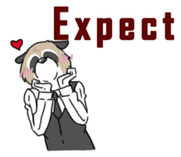 Mr. Raccoon sticker #15897436