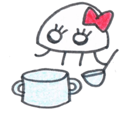 Jellyfish and friends of the sea sticker #15897577