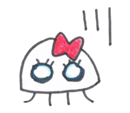 Jellyfish and friends of the sea sticker #15897578