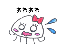 Jellyfish and friends of the sea sticker #15897581