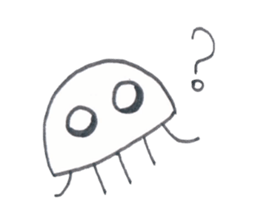 Jellyfish and friends of the sea sticker #15897582