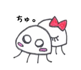 Jellyfish and friends of the sea sticker #15897584