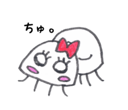 Jellyfish and friends of the sea sticker #15897585