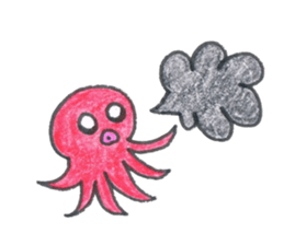 Jellyfish and friends of the sea sticker #15897596