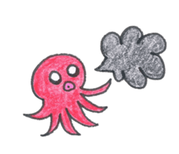 Jellyfish and friends of the sea sticker #15897596