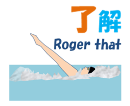 Swimming MV sticker #15898184