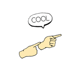 hands&mouth sticker #15898382