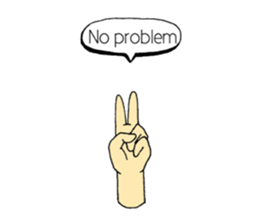 hands&mouth sticker #15898384