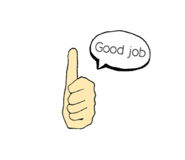 hands&mouth sticker #15898385