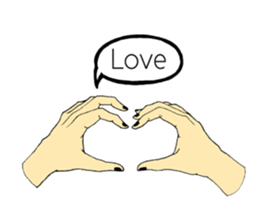 hands&mouth sticker #15898392