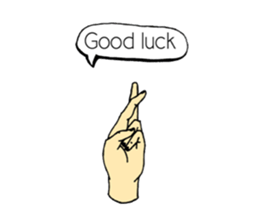 hands&mouth sticker #15898393