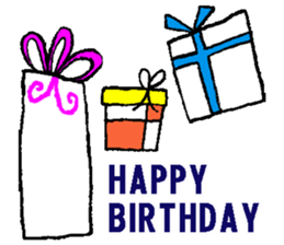 nanaco[Birthdaymessage] sticker #15898603