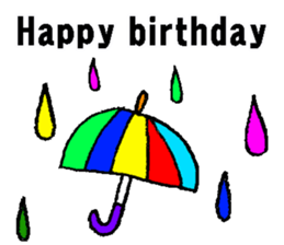 nanaco[Birthdaymessage] sticker #15898624