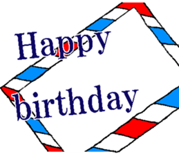 nanaco[Birthdaymessage] sticker #15898629