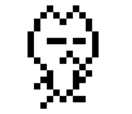 dotmochippe sticker #15898735