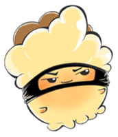 Ninjang Popcorn sticker #15898802