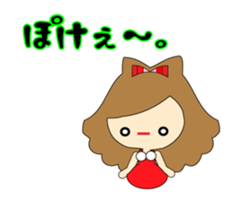 small girl (everyday Phrase -Second-) sticker #15899744